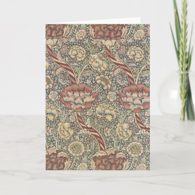 Tarjeta de arte William Morris 11 (Anverso)