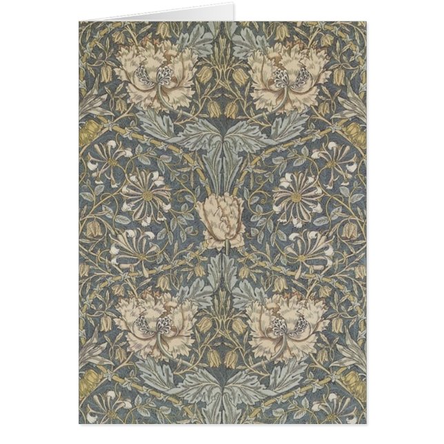 Tarjeta de arte William Morris 13 (Frente)
