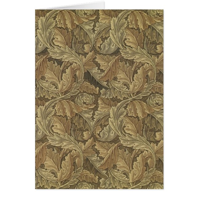 Tarjeta de arte William Morris 21 (Frente)