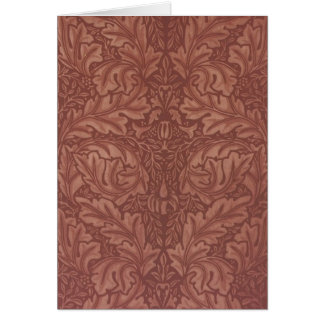 Tarjeta de arte William Morris - Alterada