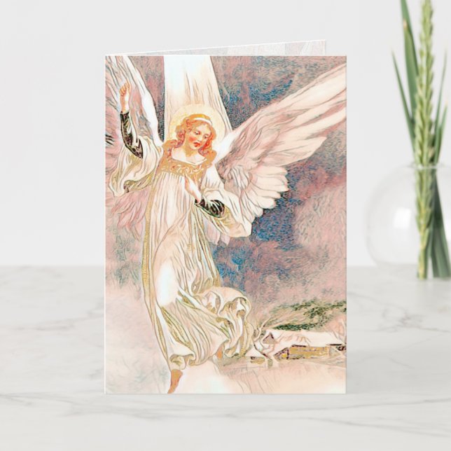Tarjeta de Artes Gráficas Ángel de Guardian (Anverso)