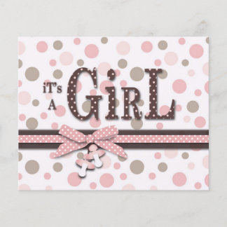 Tarjeta de asesoramiento al chica