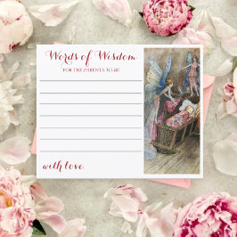 Tarjeta de asesoramiento de Baby Shower para bebes