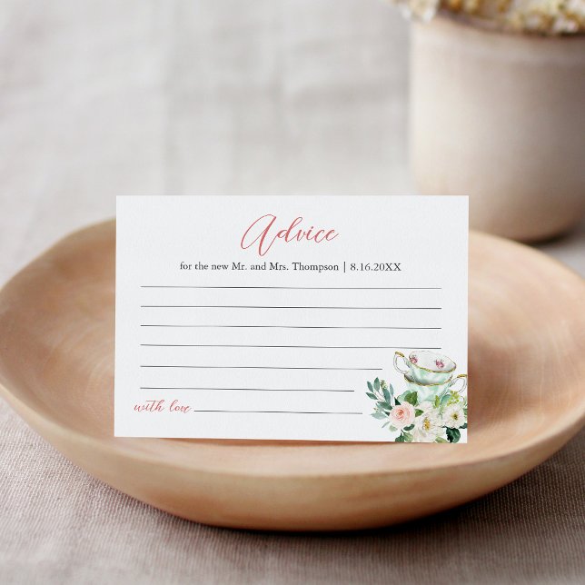 Tarjeta de asesoramiento de Boda ARIA Tea Fiesta (Subido por el creador)