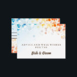 Tarjeta de asesoramiento de Boda de Relieve metali<br><div class="desc">Esta es la tarjeta de presentación Blank Elegant Gold Purpurina Faux Relieve metalizado Boda Advice Card. Esta carta con su purpurina de oro. Es perfecto como tarjetas de boda,  tarjetas de visita y más. Haga clic en el botón personalizar it para personalizar el diseño.</div>