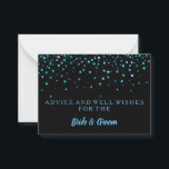 Tarjeta de asesoramiento de Boda de Relieve metali<br><div class="desc">Esta es la tarjeta de presentación Blank Elegant Gold Purpurina Faux Relieve metalizado Boda Advice Card. Esta carta con su purpurina de oro. Es perfecto como tarjetas de boda,  tarjetas de visita y más. Haga clic en el botón personalizar it para personalizar el diseño.</div>