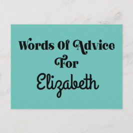 Tarjeta de asesoramiento de graduación para invita