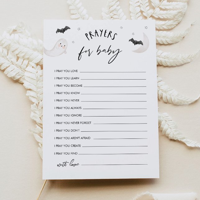 Tarjeta de asesoramiento para bebés de las Oracion (Subido por el creador)