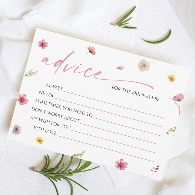 Tarjeta de asesoramiento para la ducha de novia de (Subido por el creador)