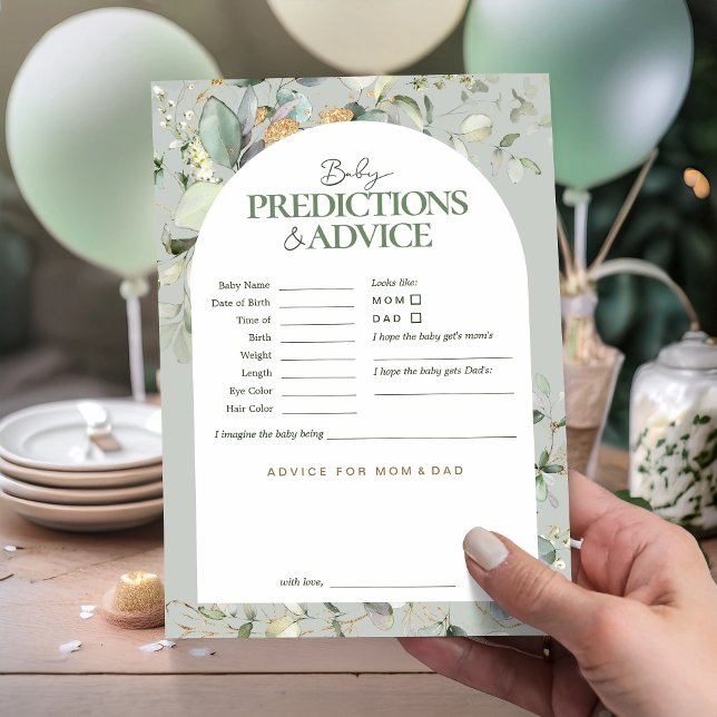 Tarjeta de asesoramiento y predicciones de eucalip (Subido por el creador)