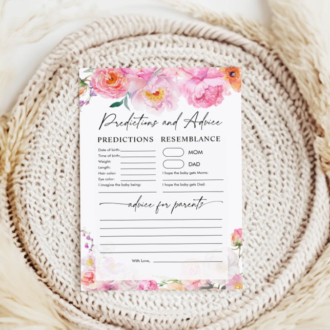 Tarjeta de asesoramiento y predicciones | juego de (Subido por el creador)