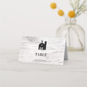 Tarjeta De Asiento Abedul Blanco Rústico Granja Cabaña Cuerno de Cier