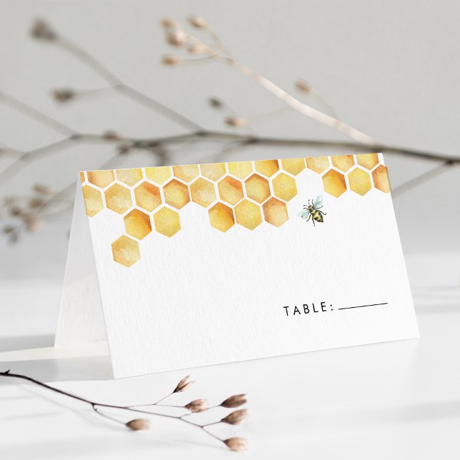 Tarjeta De Asiento Abeja Mielera CALLA  (Subido por el creador)