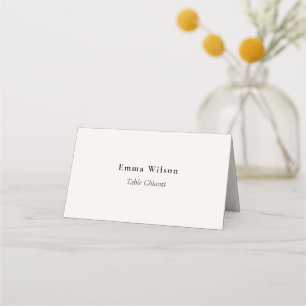 Tarjeta De Asiento Acompañante para bodas en Toscana