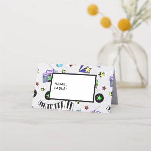 Tarjeta De Asiento Activar la música