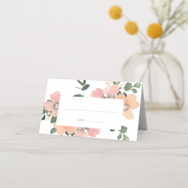 Tarjeta De Asiento Amor de jardín (Anverso)