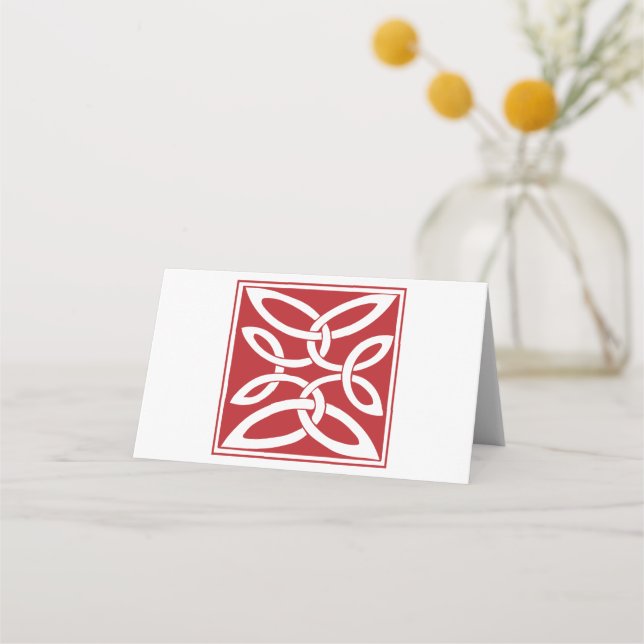 Tarjeta De Asiento Anglo-Saxon Knot (Anverso)