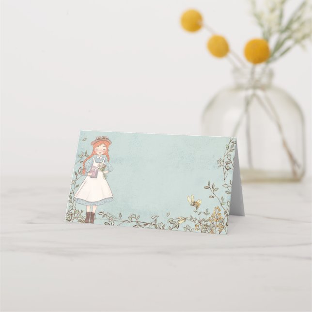 Tarjeta De Asiento Anne de Green Gables (Anverso)