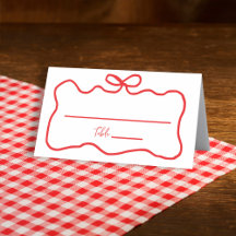 Arco de Mano Dibujada Roja Ola Fiesta de Despedida