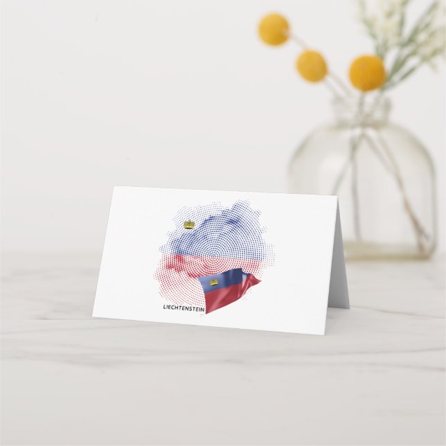 Tarjeta De Asiento bandera de EE. UU. (Anverso)