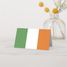 Tarjeta De Asiento Bandera de Irlanda