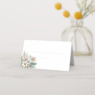 Tarjeta De Asiento Boda Colocar tarjetas-Watercolor Elegancia tropica