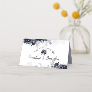 Tarjeta De Asiento Boda de asientos reservados de la Marina Floral No