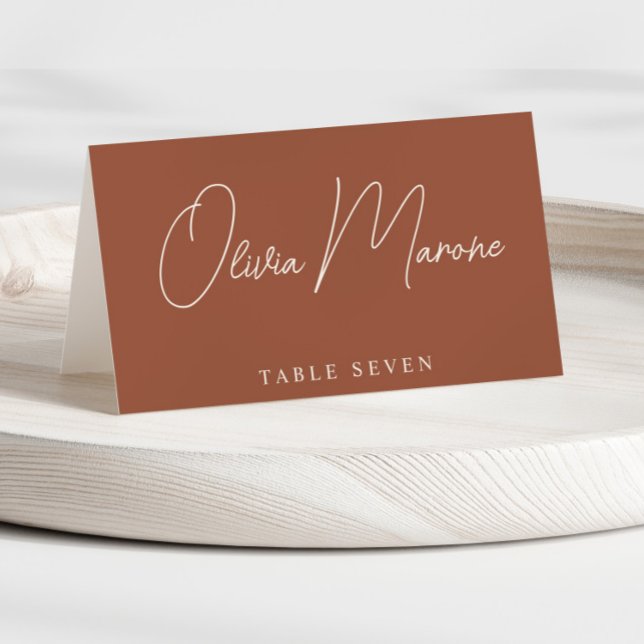 Tarjeta De Asiento Boda de calabaza (Subido por el creador)