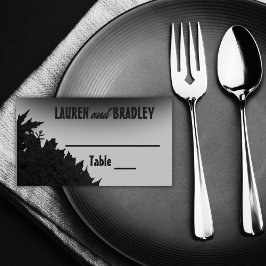 Tarjeta De Asiento boda de Film Noir de los años 40