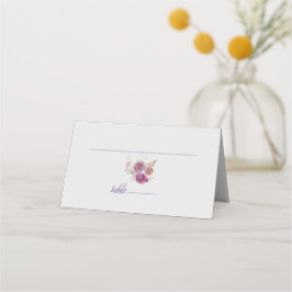 Tarjeta De Asiento Boda de flores