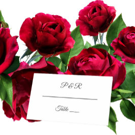 Tarjeta De Asiento Boda de guiones simples y blancos con estilo