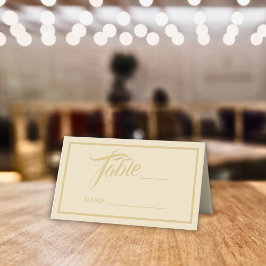 Tarjeta De Asiento Boda de Lotus blanco