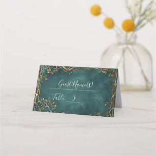 Tarjeta De Asiento Boda de Majestad de la Tierra Media
