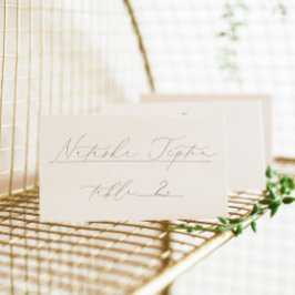 Tarjeta De Asiento Boda de playa de OASIS