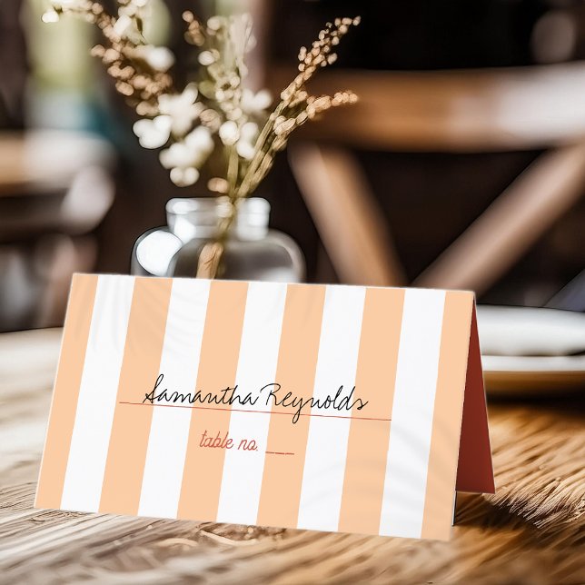 Tarjeta De Asiento Boda de playa de verano (Subido por el creador)