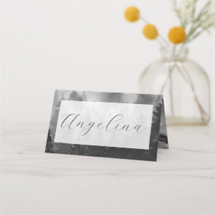 Tarjeta De Asiento Boda en la Montaña Brumosa