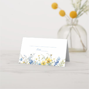 Tarjeta De Asiento Boda Floral de Cape Cod Summer Garden