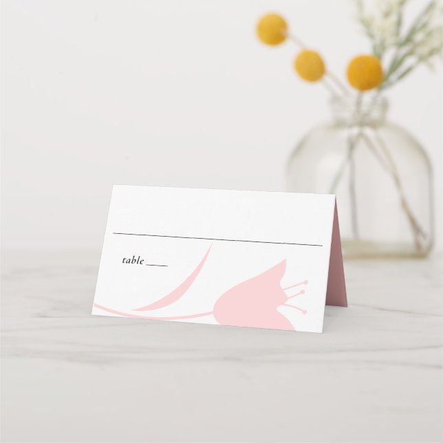 TARJETA DE ASIENTO BODA MOD PINK TULIP (Anverso)