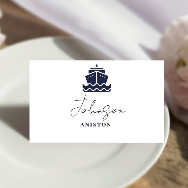 Tarjeta De Asiento Boda Nautical Cruise (Subido por el creador)