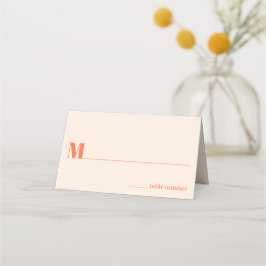 Tarjeta De Asiento Boda Nostalgic Charm Retro