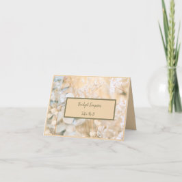 Tarjeta de asiento Boda Pastel Wildflower Meadow