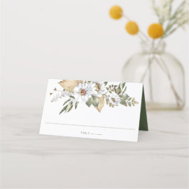 Tarjeta De Asiento Bohemio blanco
