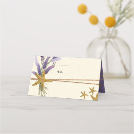 Tarjeta De Asiento bonito Starfish