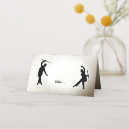 Tarjeta De Asiento Cañones de sombrero superior macho Tap Dancers Col