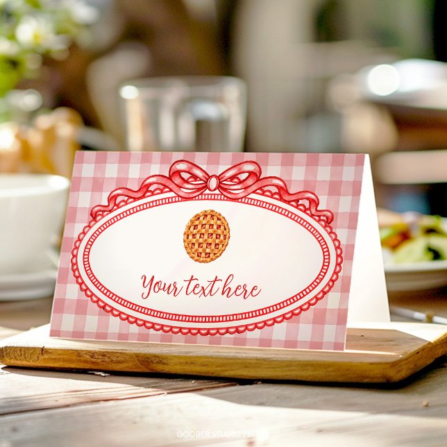Tarjeta De Asiento Carpa de comida para fiesta de cumpleaños de Coque (Subido por el creador)