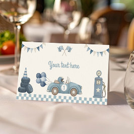 Tarjeta De Asiento Carpa de Comida para Fiesta de Cumpleaños del Niño