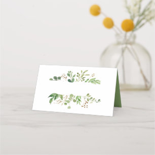 Tarjeta De Asiento Cartas de los lugares de vegetación rústica del su