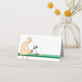 Tarjeta De Asiento Cena de vinos