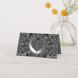 Tarjeta De Asiento Ceramic Lace Black