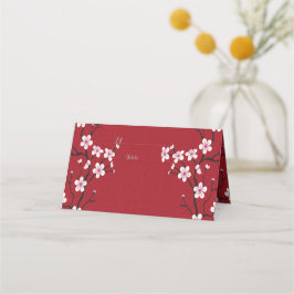 Tarjeta De Asiento Cherry Blossom Place Card